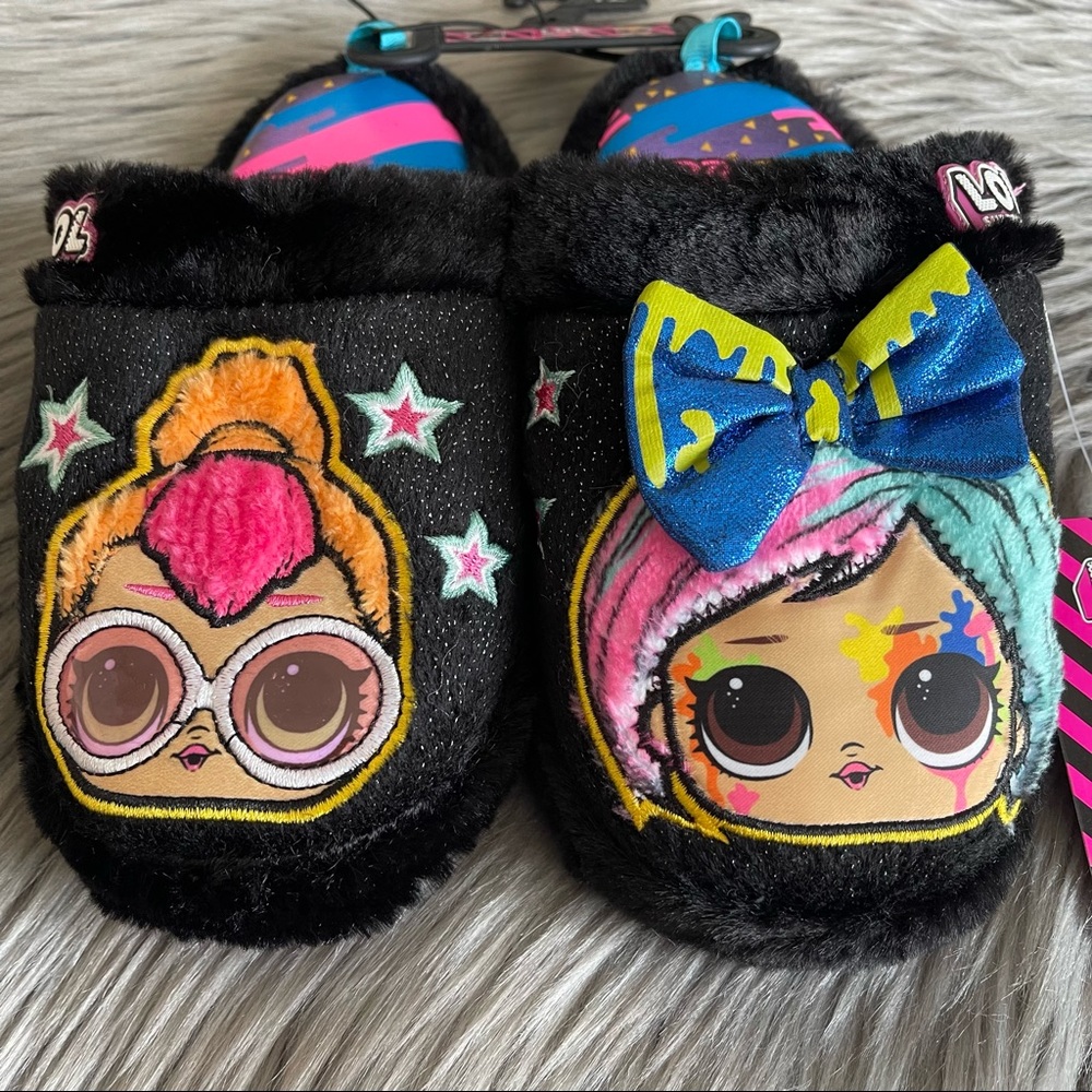LOL surprise girl's slippers sz 4/5